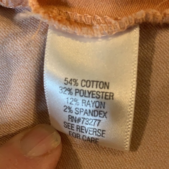 Women’s orange Croft & Barrows Bermuda shorts. - Picture 6 of 7